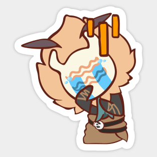 Hilichurl - Sniff Sniff [Genshin Impact] Sticker